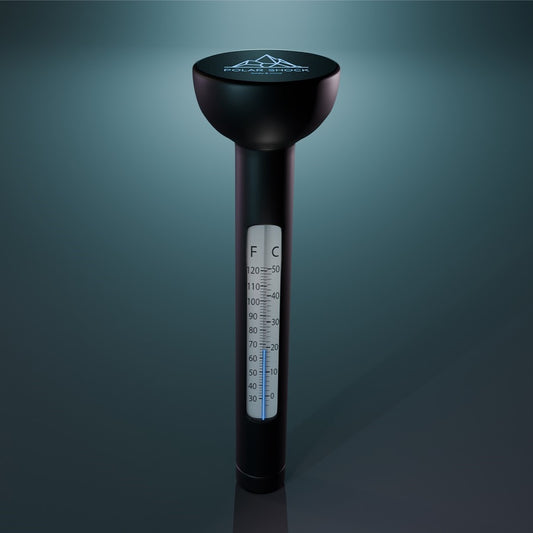 Floating water pool thermometer by Polar Shock